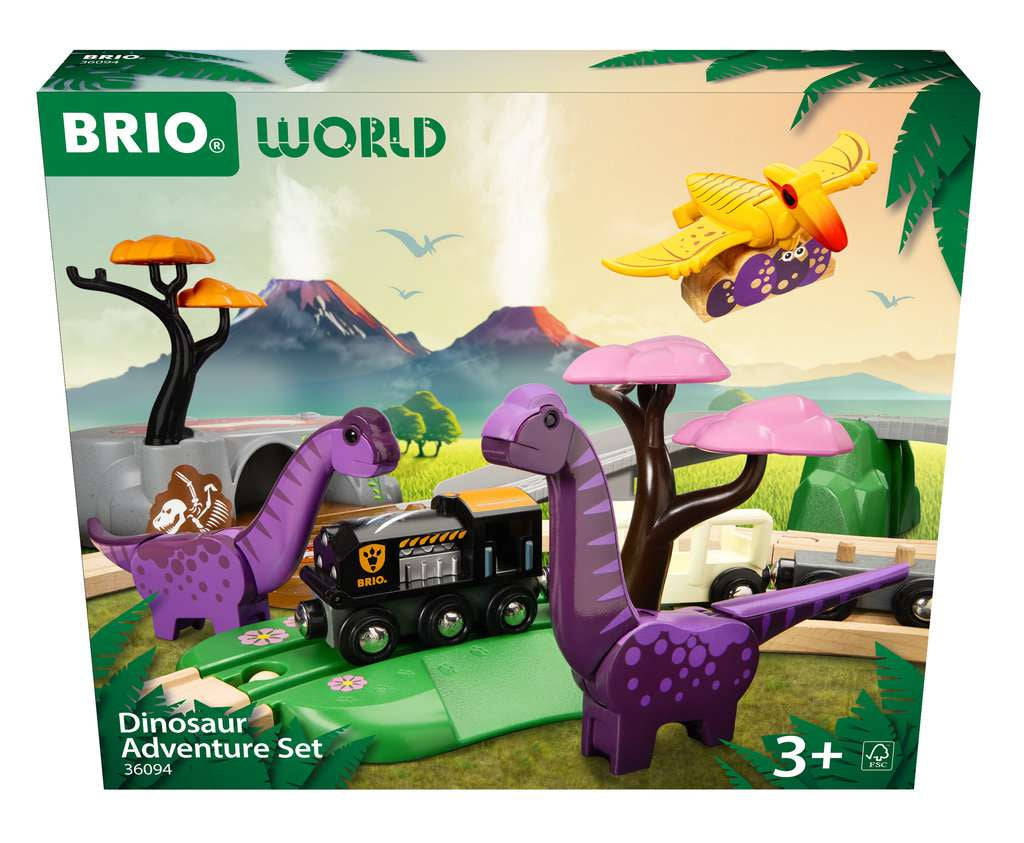 BRIO Dinosaur Adventure Set 21 pieces