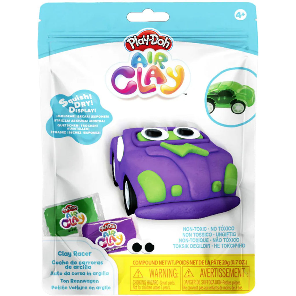 PLAY DOH AIR CLAY RACER - GREEN