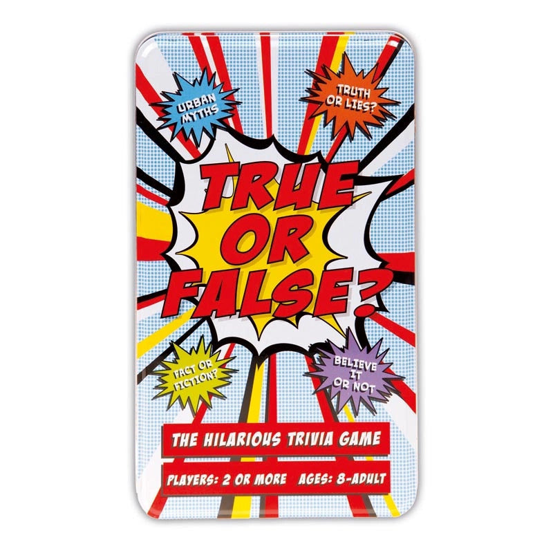 TRUE OR FALSE TIN GAME