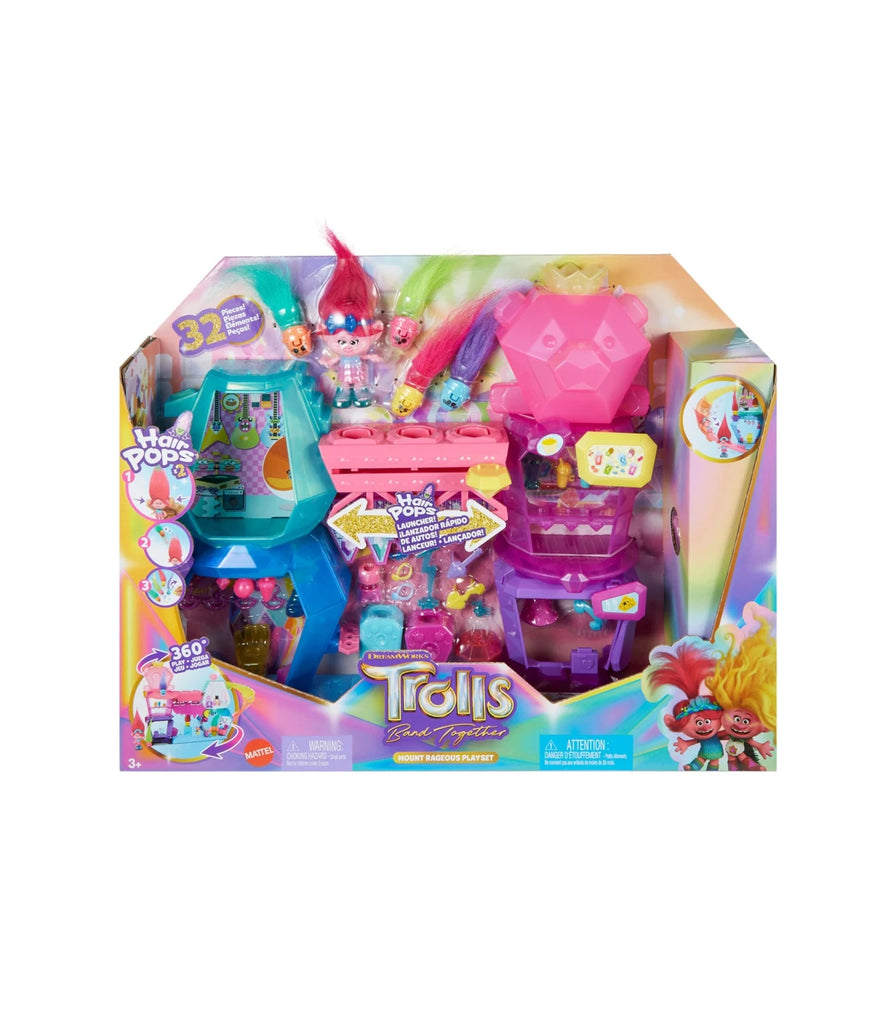 TROLLS BAND TOGETHER MOUNT RAGEOUS PLAYSET