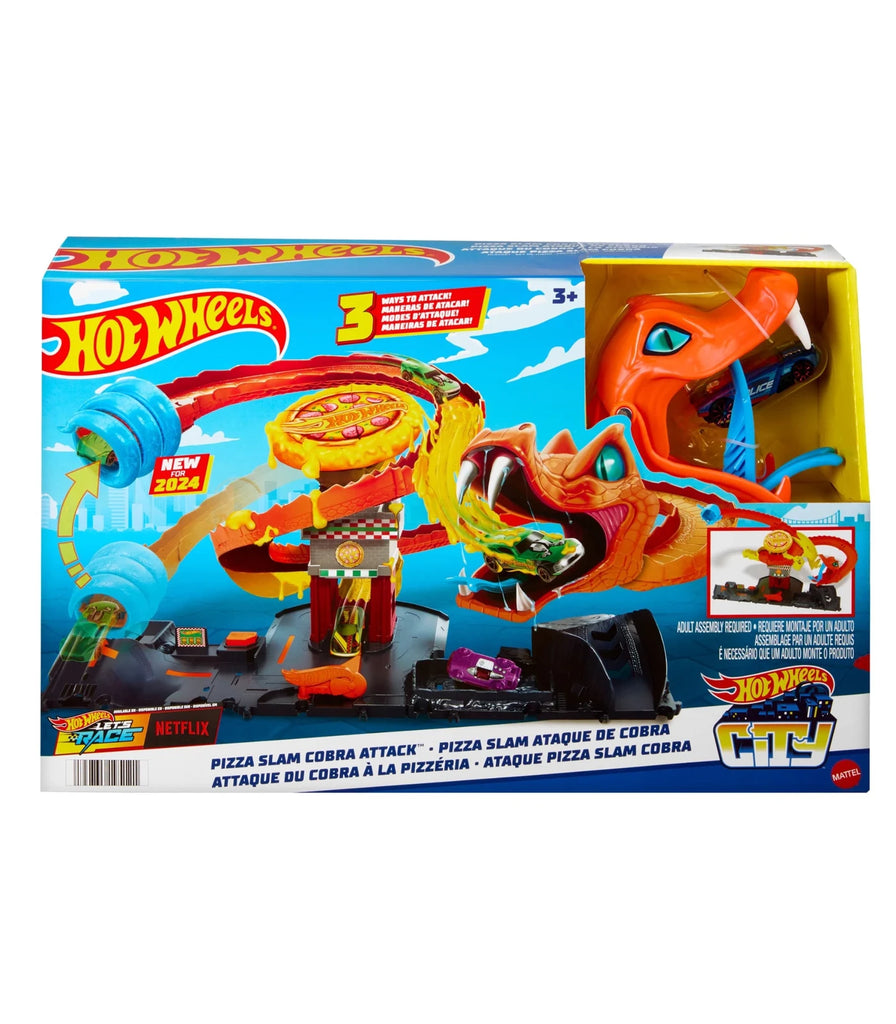 HOT WHEELS CITY COBRA SLAM PIZZA ATTACK