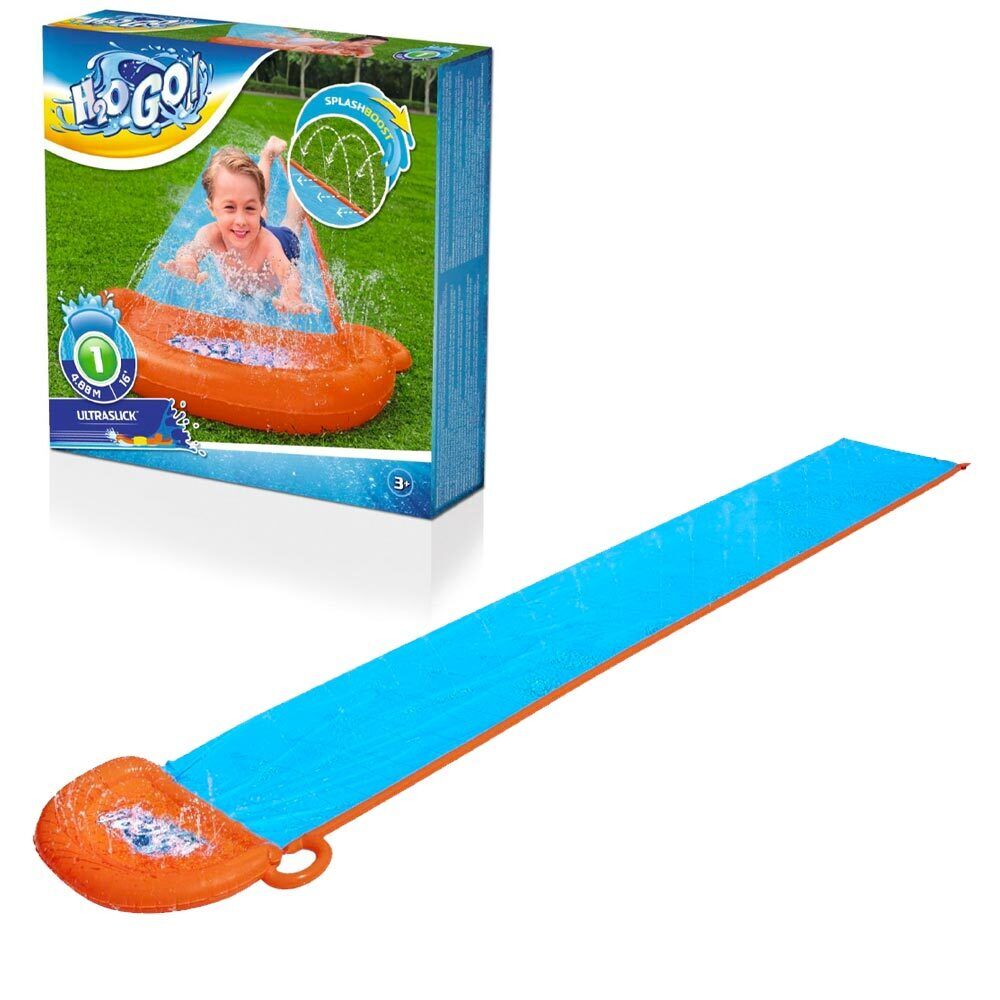 H2OGO! SINGLE WATER SLIP & SLIDE 16FT/4.88M