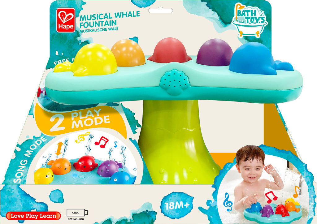 HAPE MUSICAL WHALE FOUNTAIN