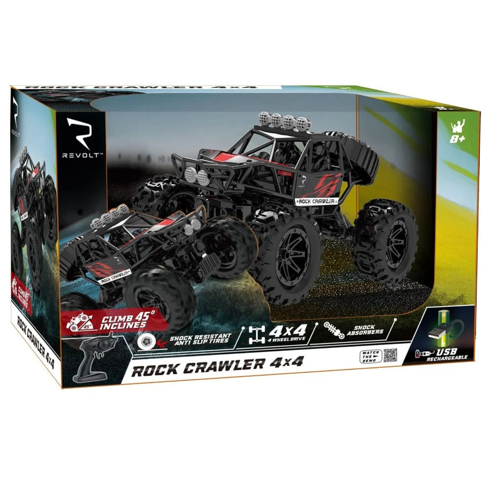 REVOLT RADIO CONTROL ROCK CRAWLER 4X4