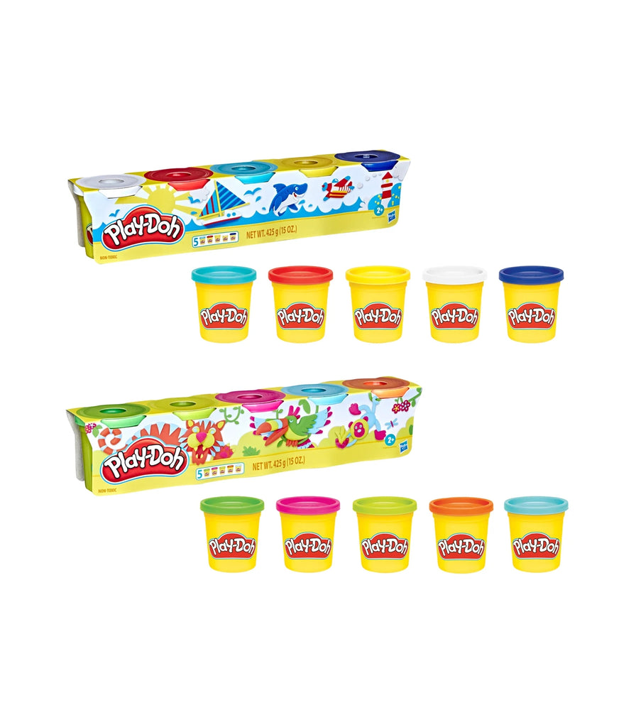 PLAY DOH 5PACK ASST