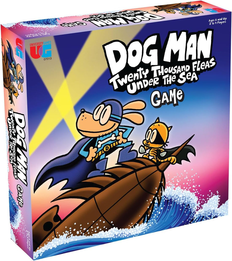 DOG MAN TWENTY THOUSAND FLEAS UNDER THE SEA GAME