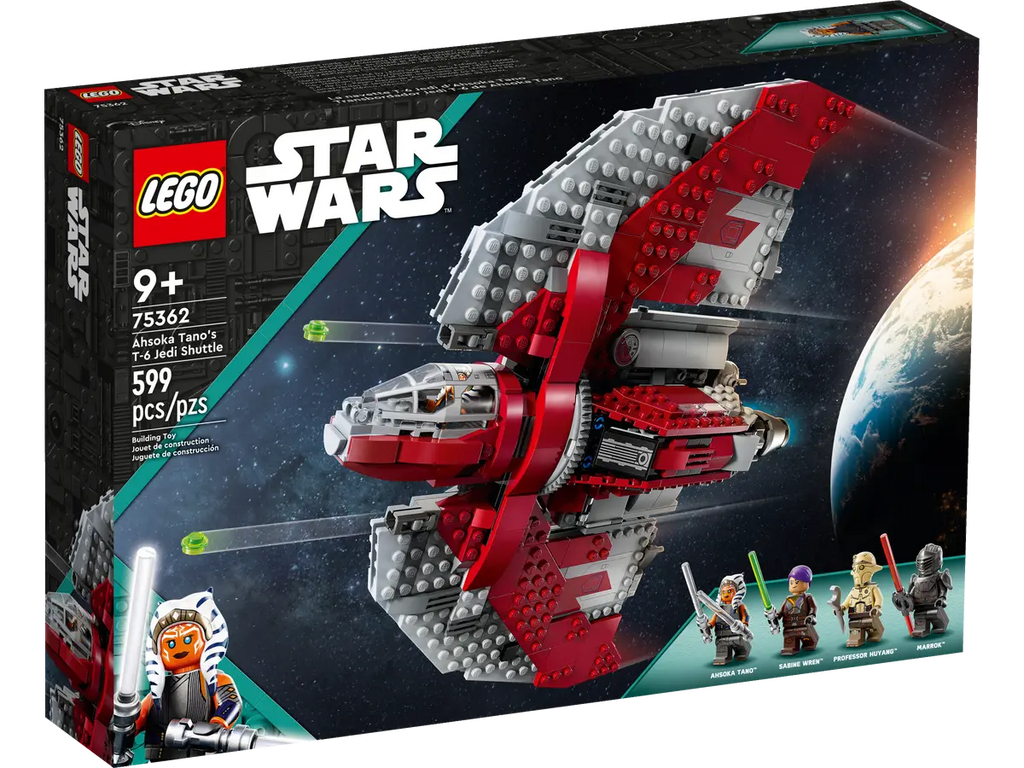 75362 LEGO STAR WARS AHSOKA TANOS T-6 JEDI SHUTTLE