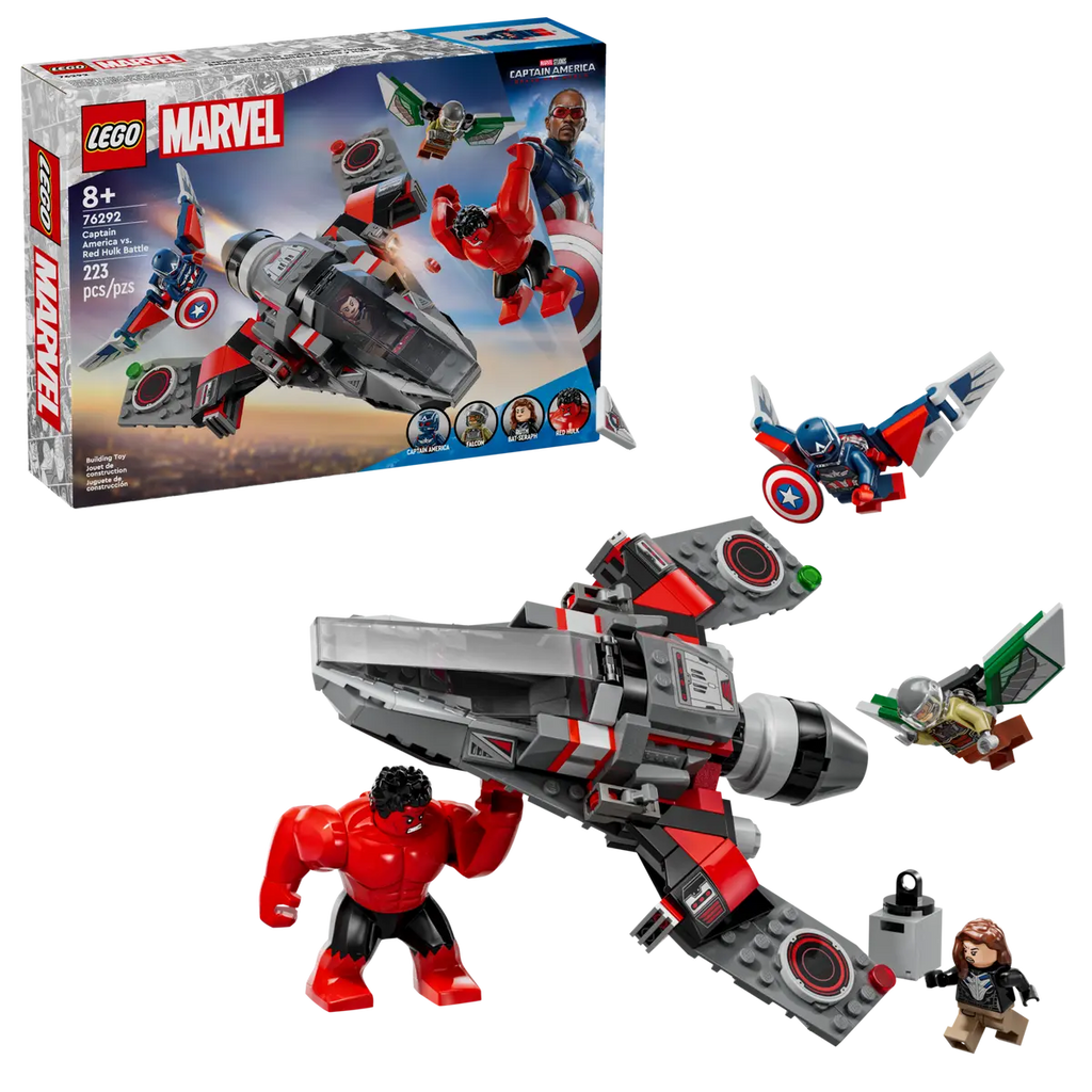 76292 LEGO MARVEL Captain America vs. Red Hulk Battle