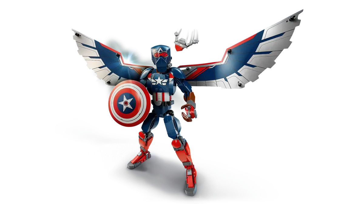 76296 LEGO MARVEL New Captain America Construction Figure – KIDSGOODS