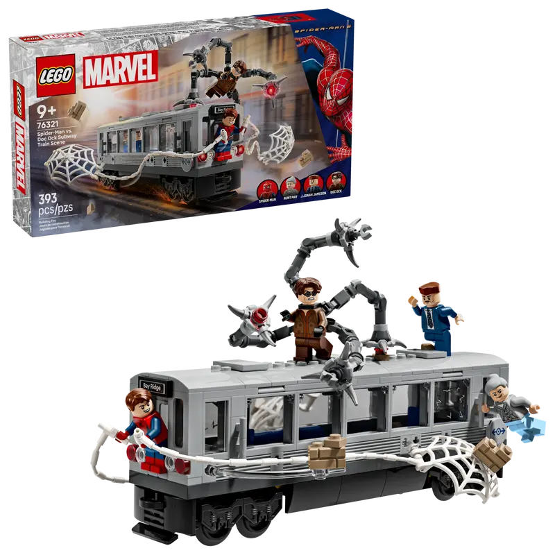 76321 LEGO Marvel Spider-Man vs. Doc Ock Subway Train Scene