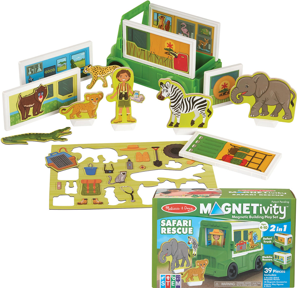 MELISSA & DOUG MAGNETIVITY SAFARI RESCUE