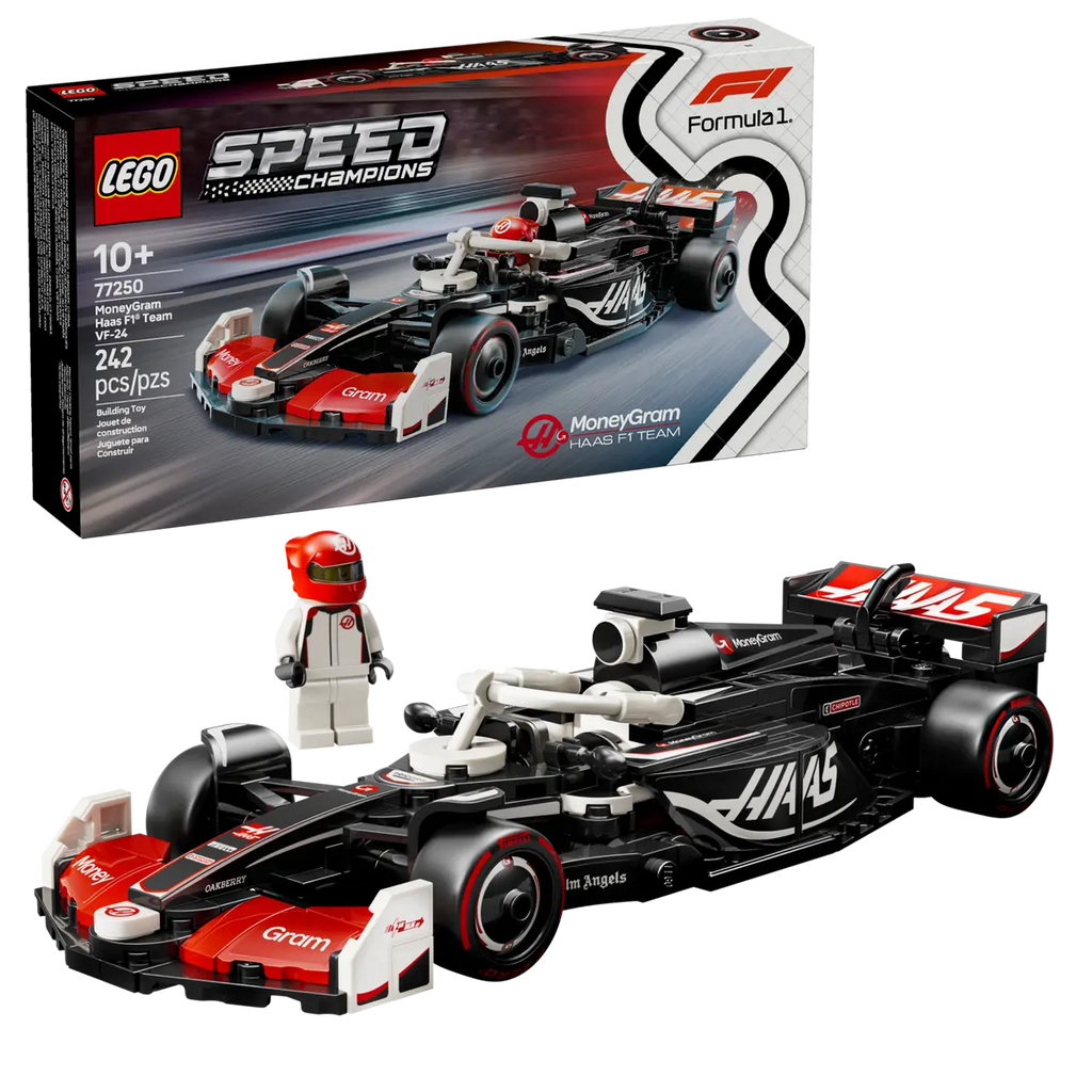 77250 LEGO Speed Champions MoneyGram Haas F1® Team VF-24 Race Car