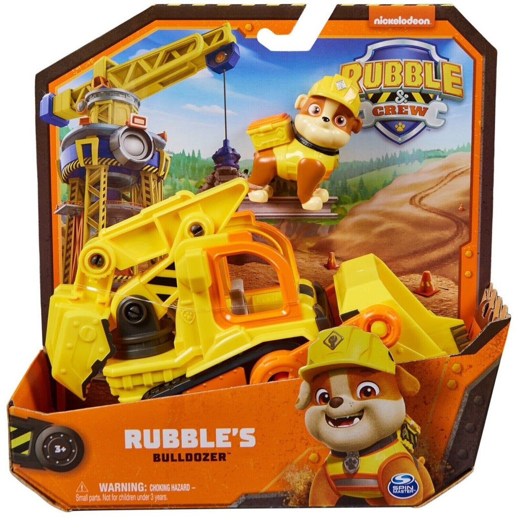 PAW PATROL RUBBLE & CREW RUBBLE'S BULLDOZER