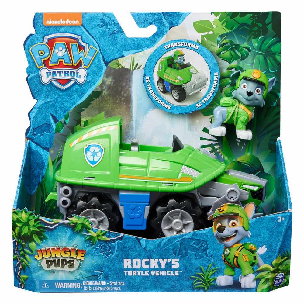 PAW PATROL JUNGLE PUPS ROCKY'S TURTLE VEHICLE