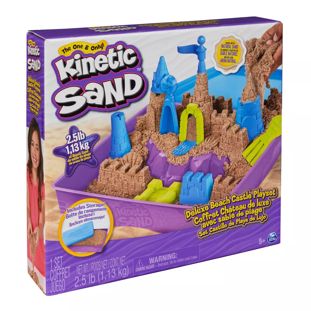 KINETIC SAND DELUXE BEACH CASTLE PLAYSET