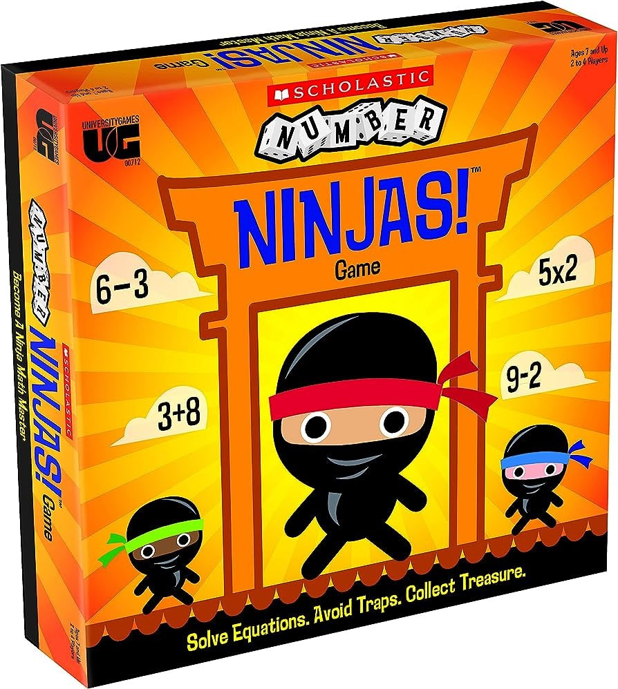 Scholastic - Number Ninjas Math Master Board Game