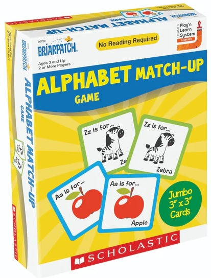 Scholastic Alphabet Match Up Game