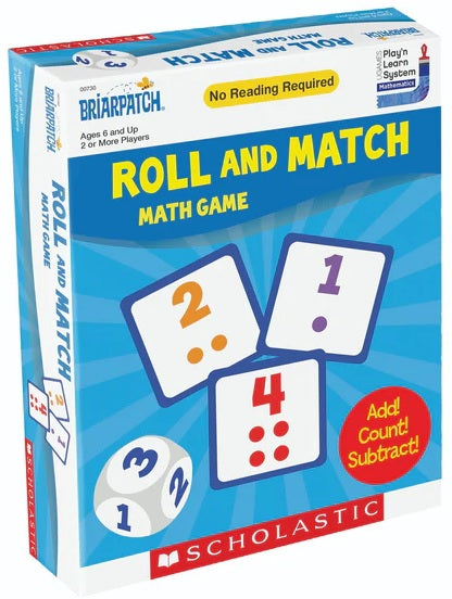 Scholastic Roll and Match Game