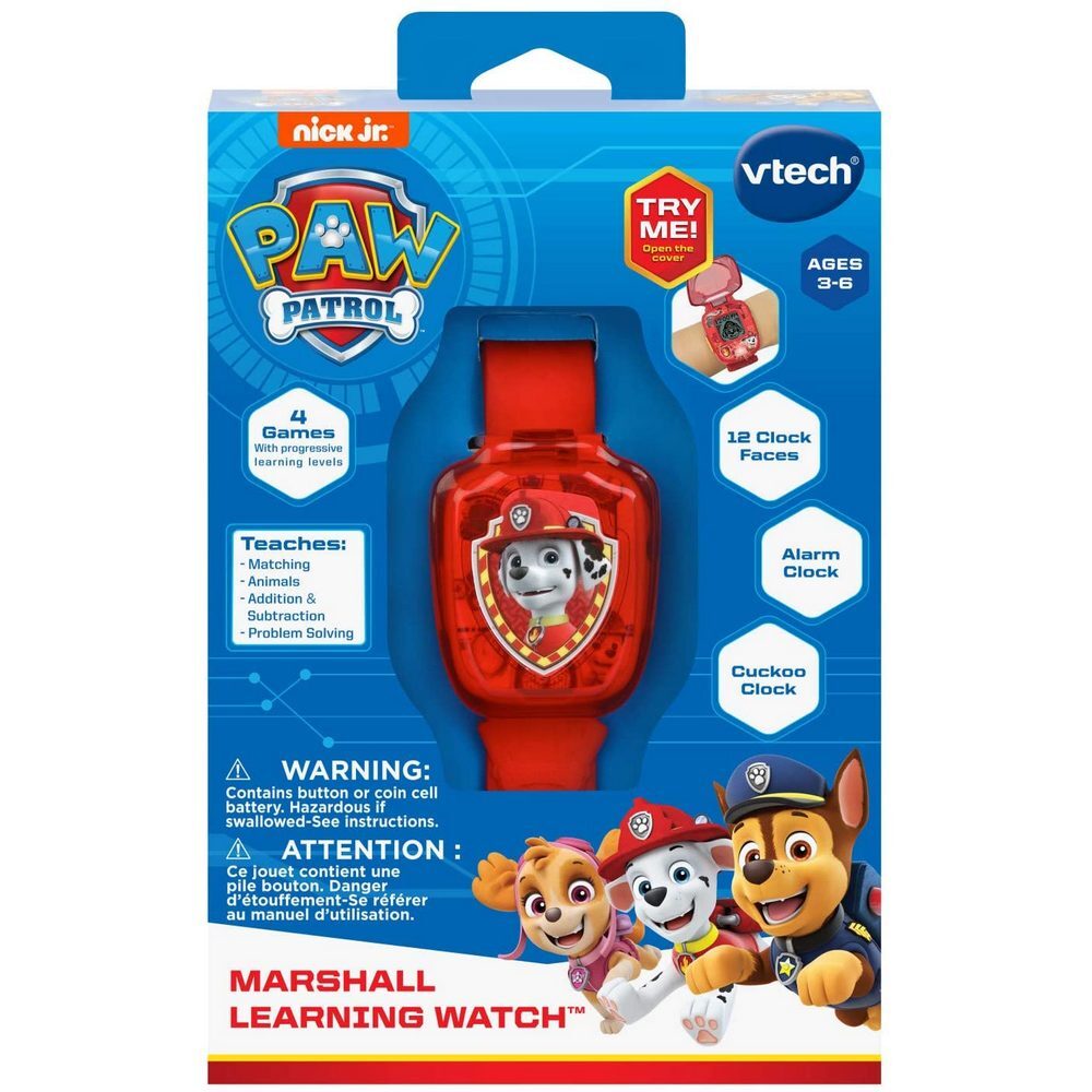 PAW PATROL WATCH red