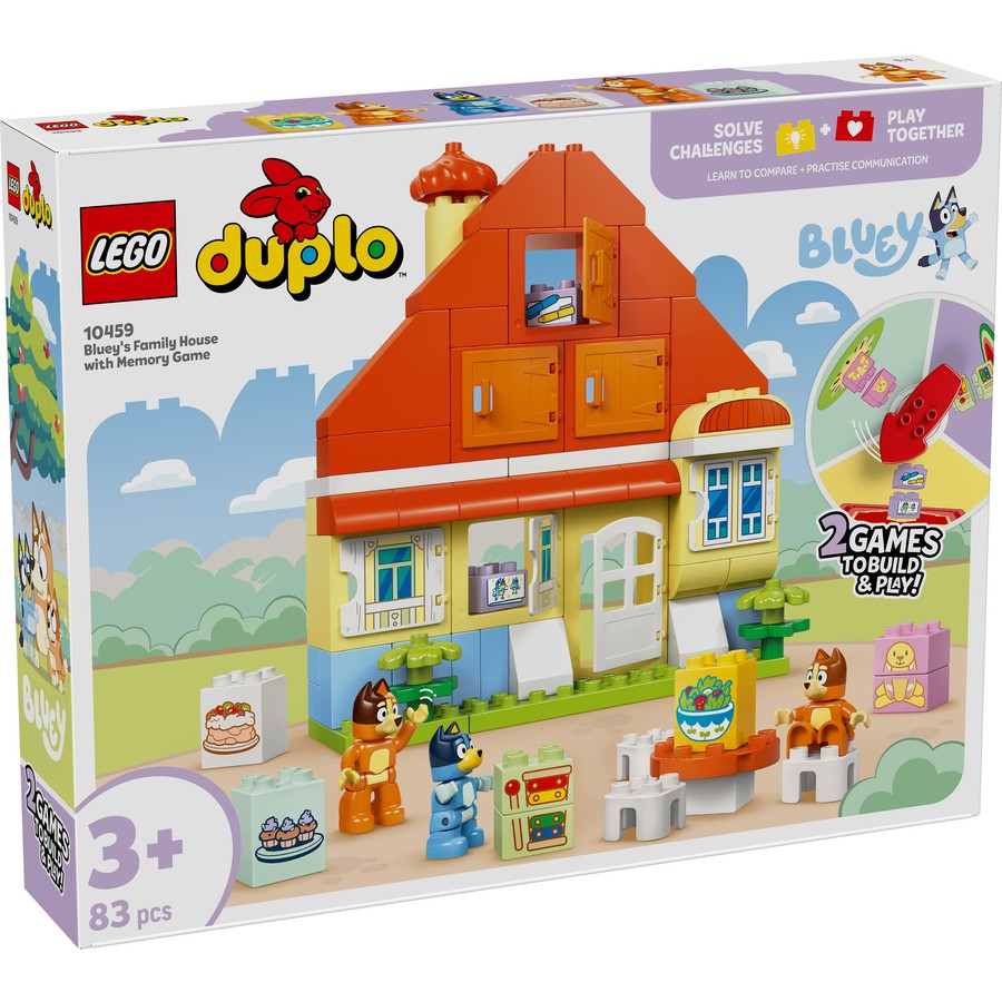 10459 LEGO DUPLO Bluey's Family House with Memory Game