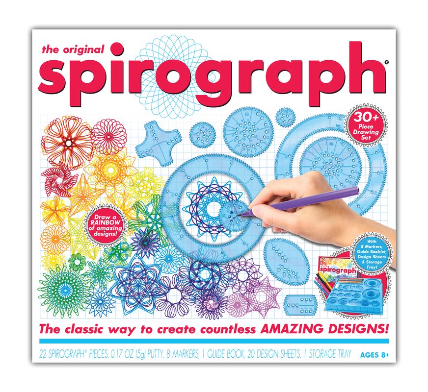 SPIROGRAPH KIT WITH MARKERS