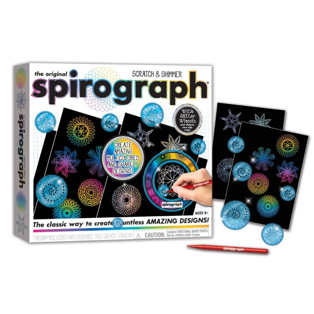 SPIROGRAPH SCRATCH & SHIMMER