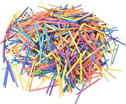 MULTI-COLOUR WOODEN MATCHSTICKS