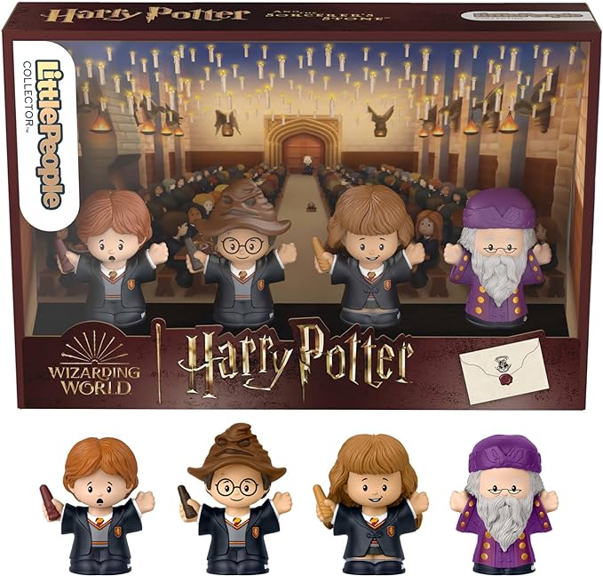 FISHER PRICE LITTLE PEOPLE COLLECTOR HARRY POTTER AND SORCERER'S STONE FIGURE PACK