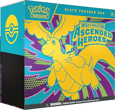 Pokemon TCG: Mega Evolution2.5: Ascended Heroes Elite Trainer Box