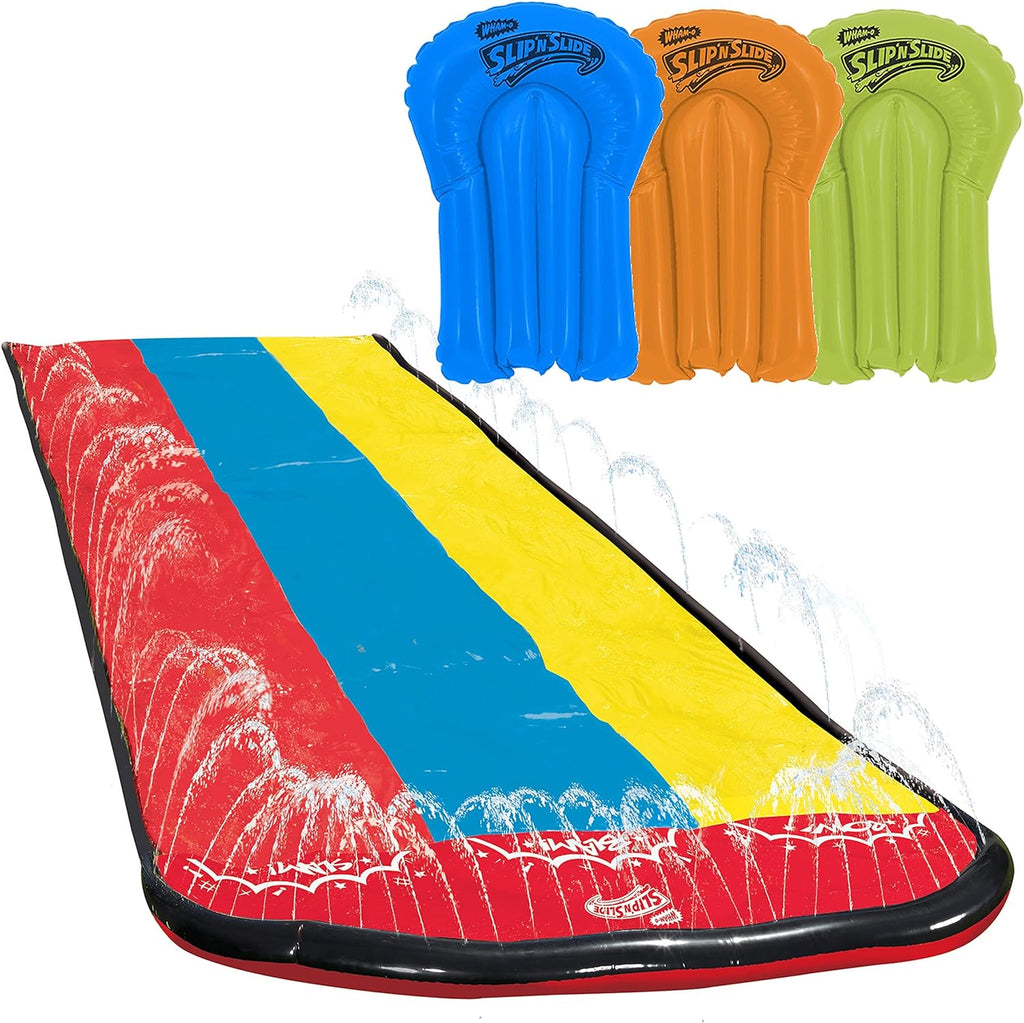 WHAM O SLIP N SLIDE TRIPLE RACER w BOOGI