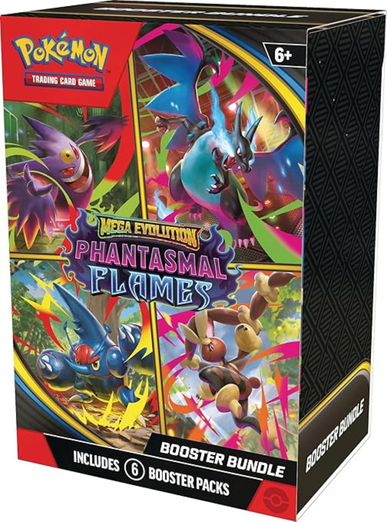 Pokemon TCG Mega Evolutions 2 Phantasmal Flames Booster Bundle