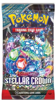 POKEMON TCG Scarlet & Violet 7 Stellar Crown Booster pack single asst