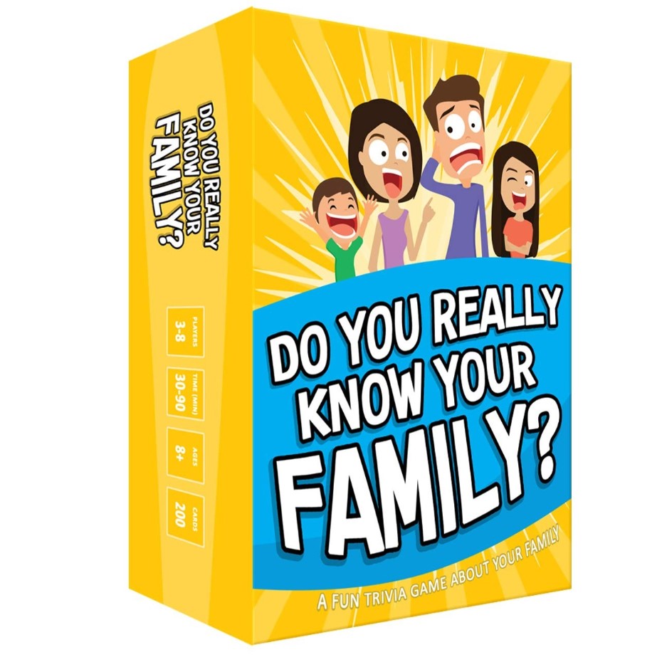 DO YOU REALLY KNOW YOUR FAMILY THE GAME