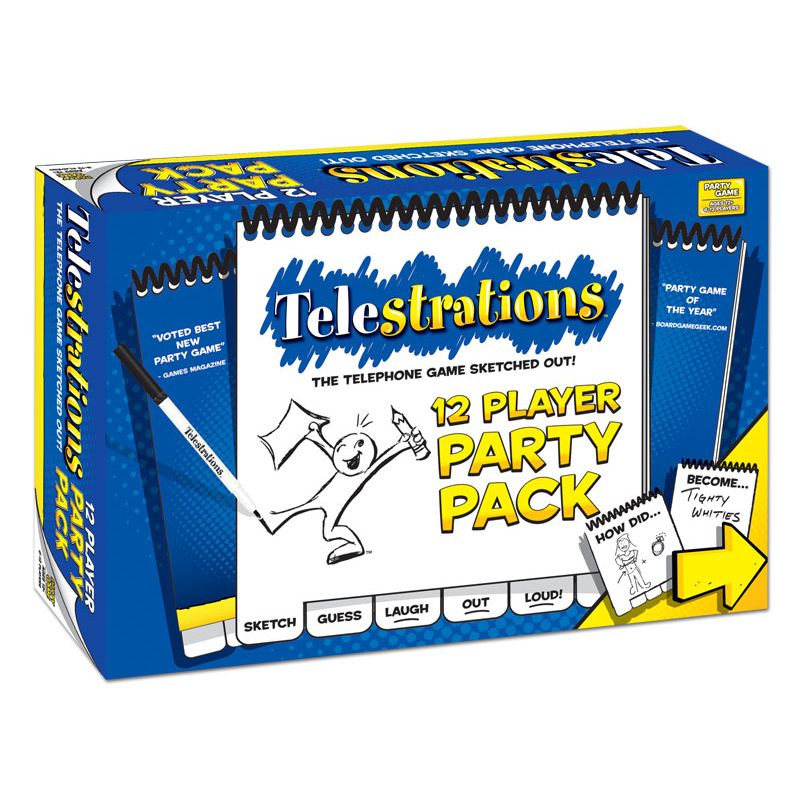 TELESTRATIONS 12 PLAYER PARTY PACK