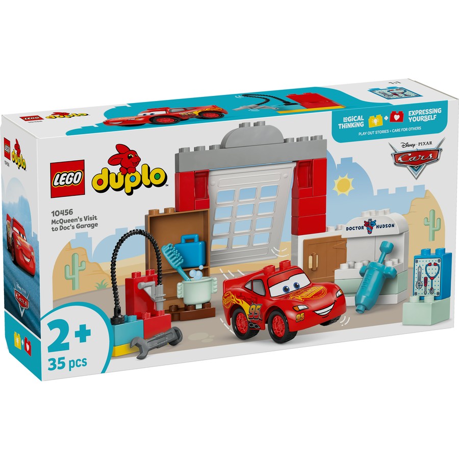 10456 LEGO DUPLO Disney and Pixar Cars McQueen’s Visit to Doc’s Garage
