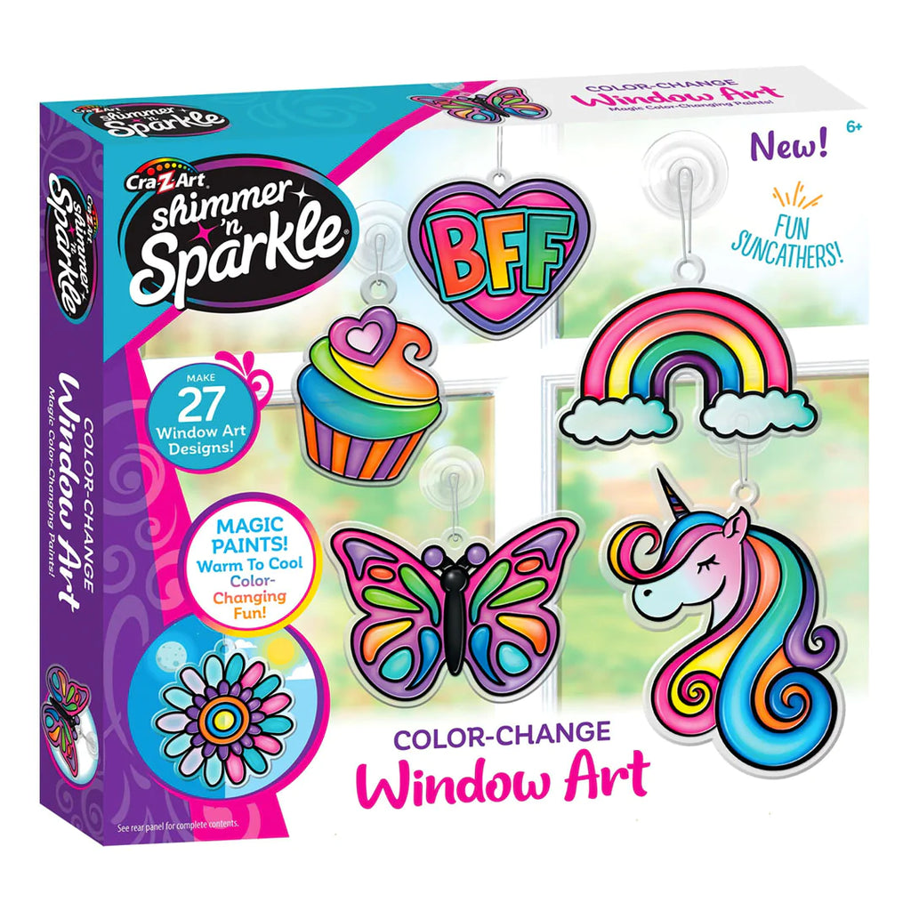 SHIMMER N SPARKLE COLOR CHANGE WINDOW ART