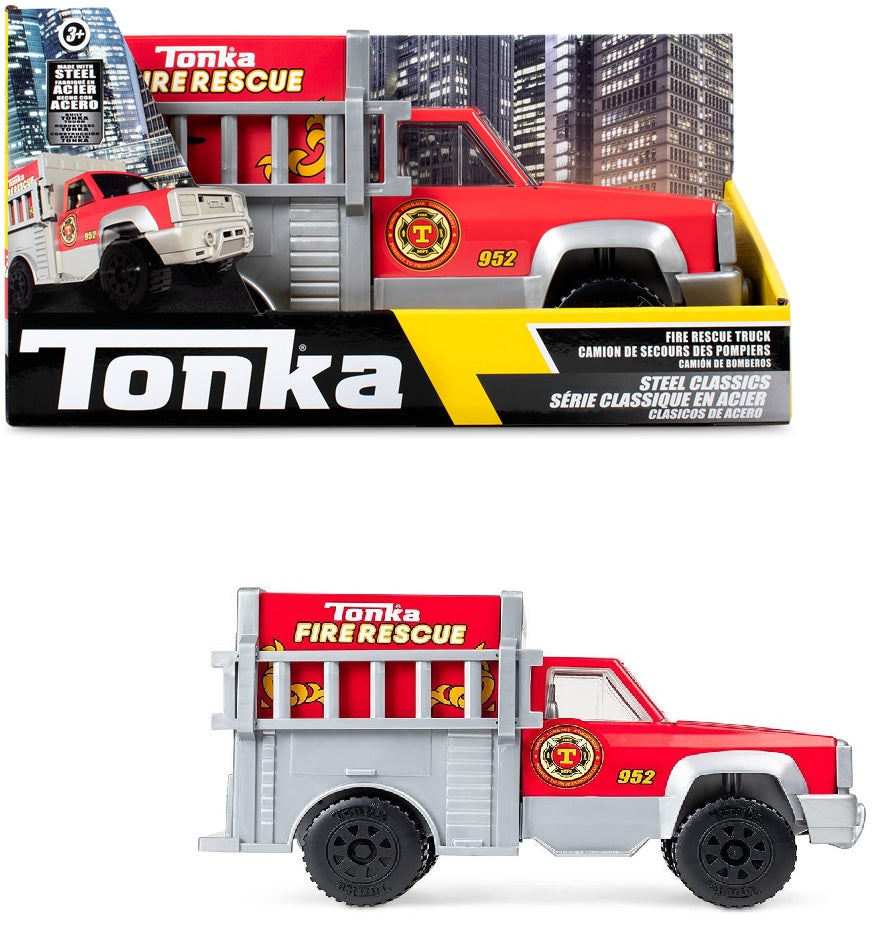 TONKA STEEL CLASSICS RESCUE TRUCK