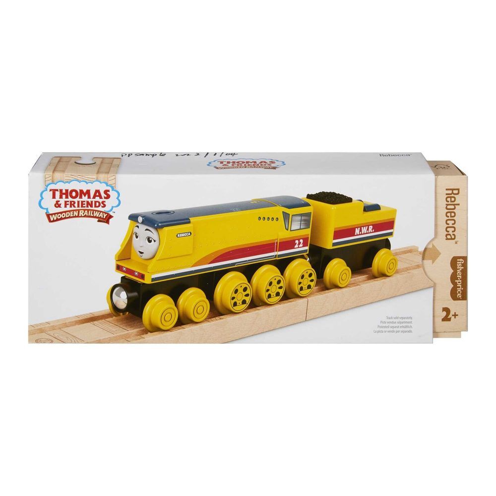 THOMAS WOODEN RAILWAY REBECCA N COAL CAR