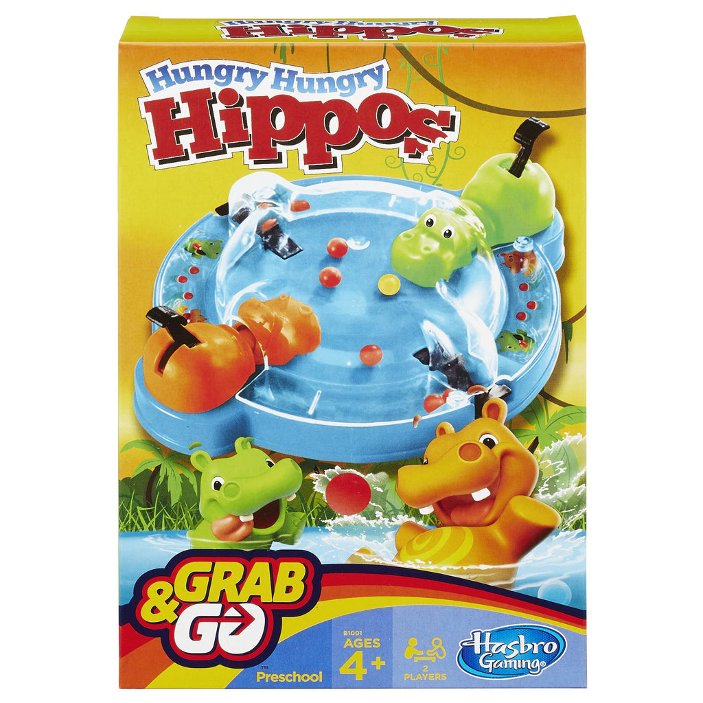 F8249 Grab & Go Hungry Hungry Hippo