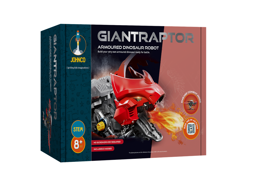 GIANTRAPTOR - ARMOURED DINOSAUR ROBOT