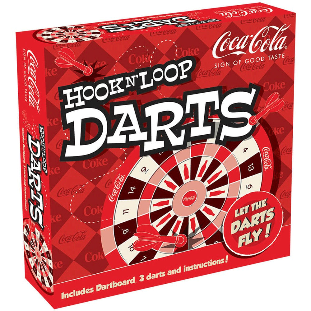 COCA-COLA HOOK & LOOP DARTS