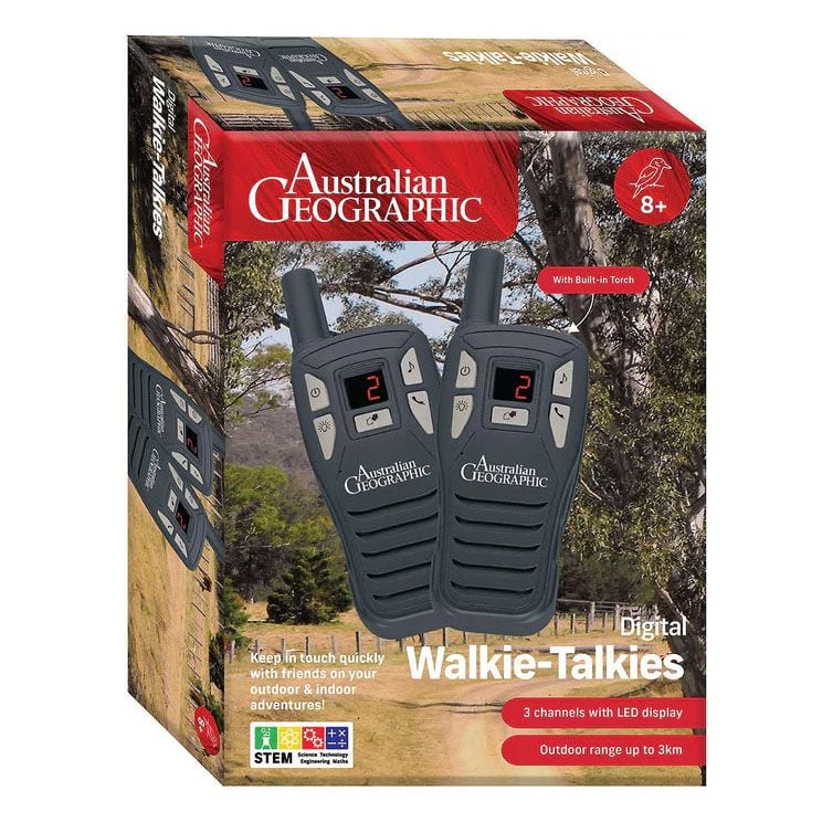 AUSTRALIAN GEOGRAPHIC DIGITAL WALKIE TALKIES