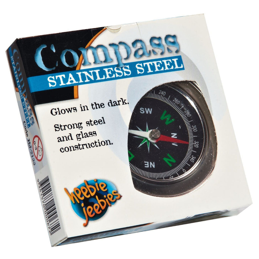 HEEBIE JEEBIES COMPASS STAINLESS STEEL