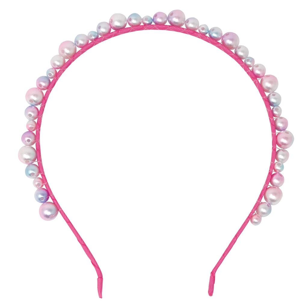 PINK POPPY SHIMMERING MERMAID PEARL HEADBAND