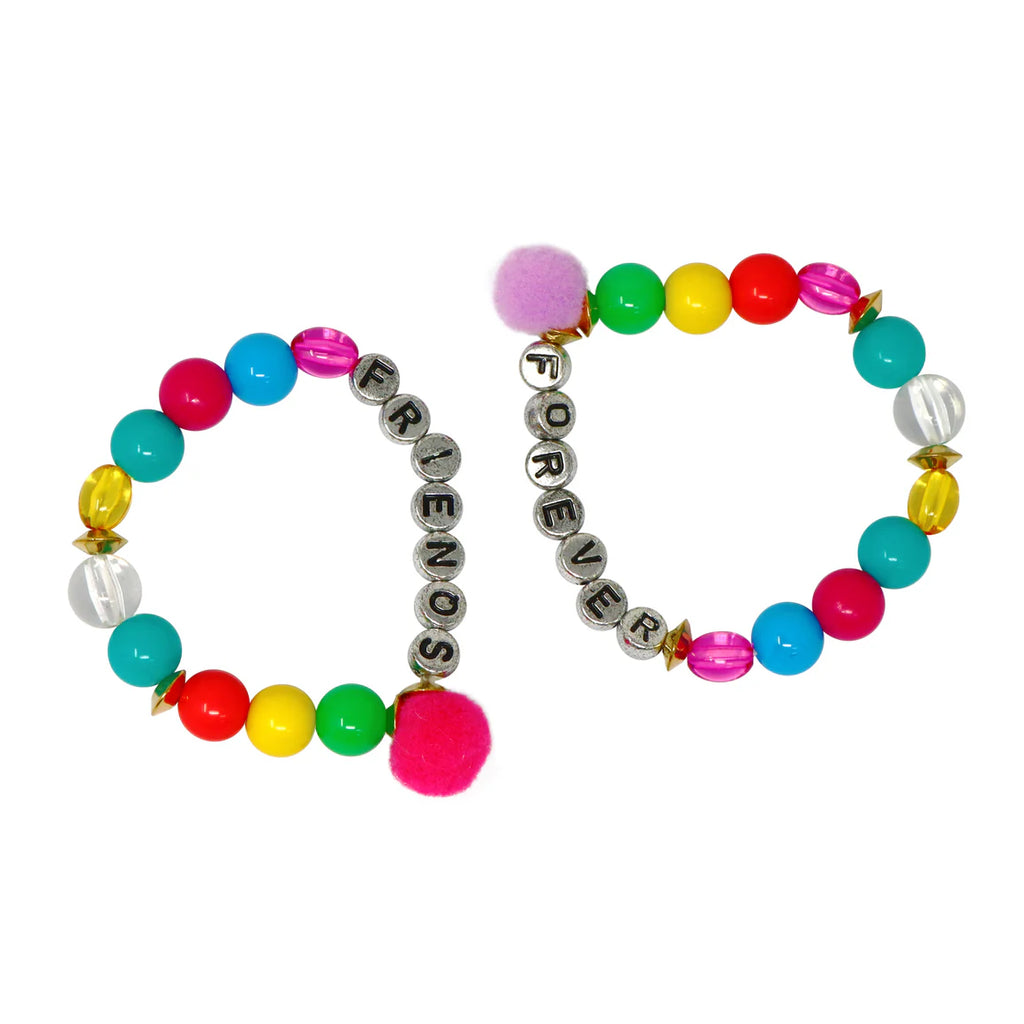 PINK POPPY FRIENDS FOREVER BEADED BRACELET SET