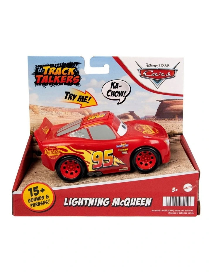 CARS TRACK TALKERS LIGHTNING McQUEEN