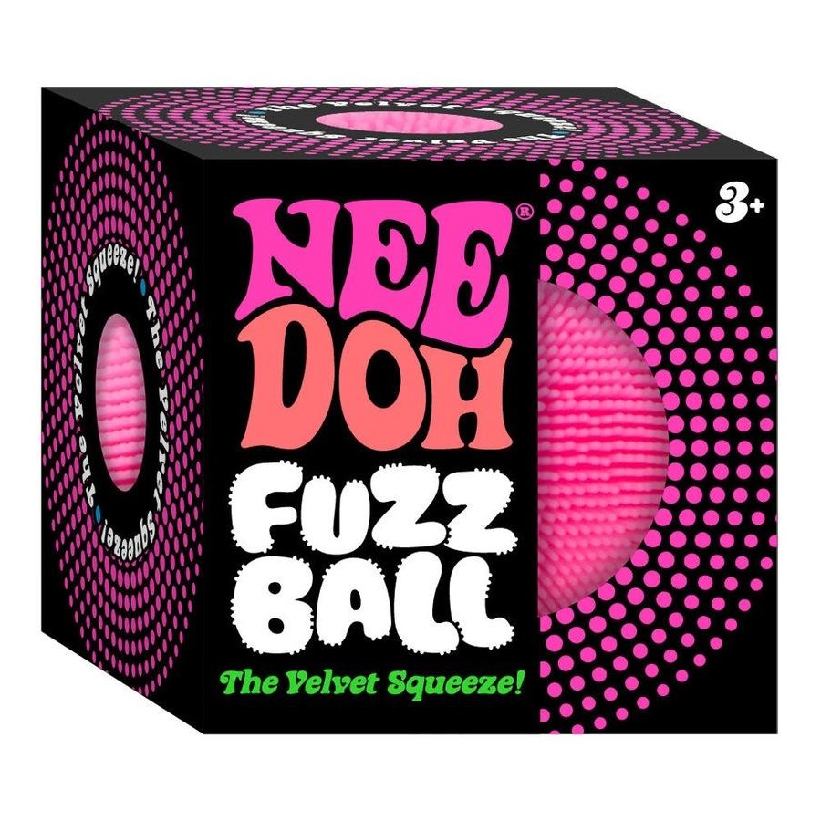 SCHYLLING NEE DOH FUZZ BALL THE VELVET SQUEEZE ASST