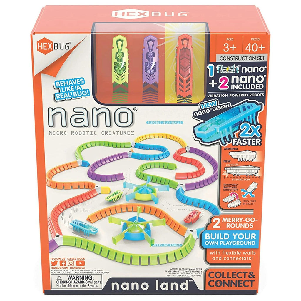 HEX BUG FLASH NANO LAND SMALL SET