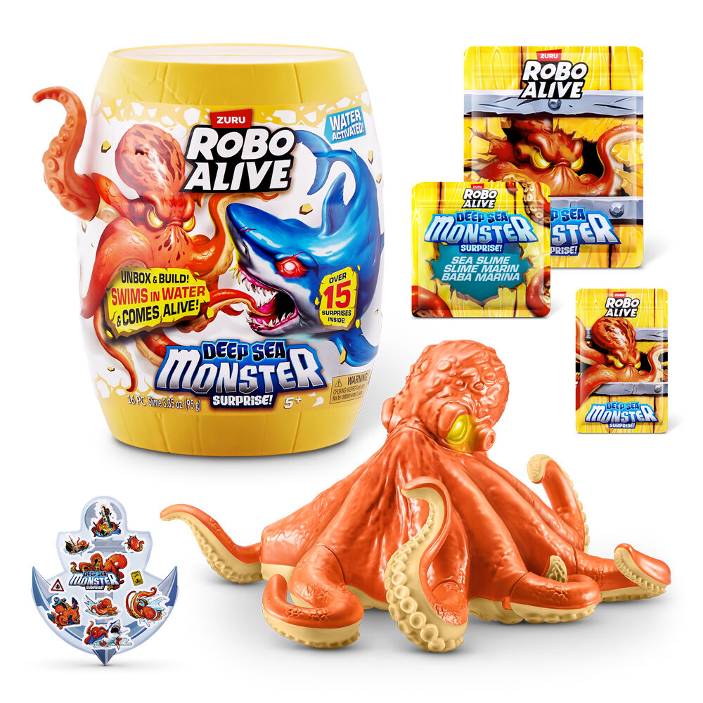 ZURU Robo Alive Deep Sea Monster Surprise Assorted