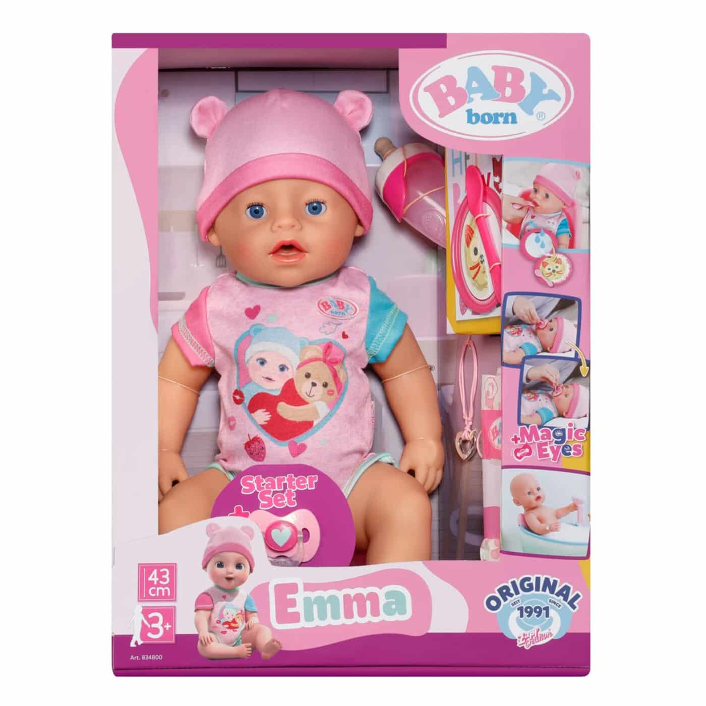 BABY BORN EMMA 43CM (Magic Girl Refresh) – KIDSGOODS